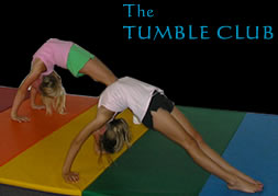 OPEN GYM, Tumbling, Jump Class, Cheer, Trampoline Party Room / www.thetumbleclub.com